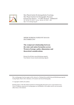 The reciprocal relationship between the state and union formation