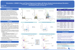 (CMX001) Dose and Plasma Exposure Correlates with