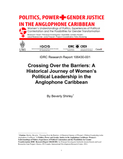 Crossing Over the Barriers: A Historical Journey