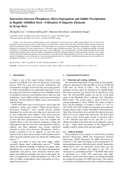 Interaction between Phosphorus Micro