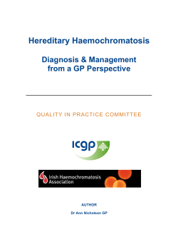 Hereditary Haemochromatosis