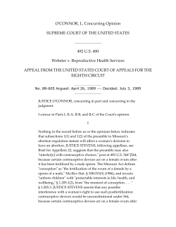 roe v wade websterconcur - United States Conference of Catholic