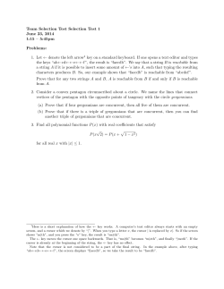 Problems - Evan Chen