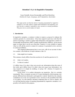 Attention! `Might` in Inquisitive Semantics