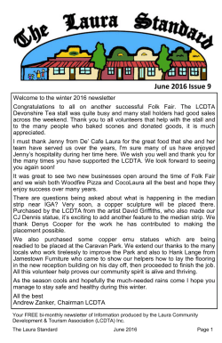 Laura Standard June 2016