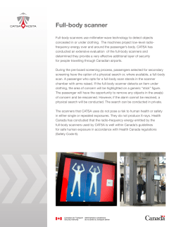 Full-body scanner