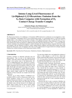 Intense Long-Lived Fluorescence of 1,6-Diphenyl-1,3,5