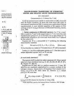e minimal and transversality condition: (Df)
