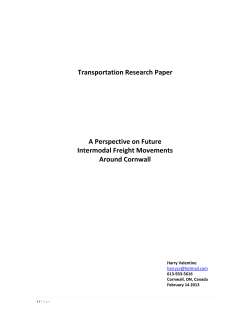 Potential to Raise Efficiency Container Transfers From CN Rail