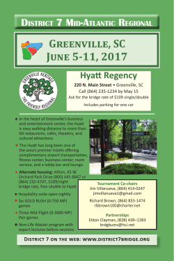 Greenville, SC June 5