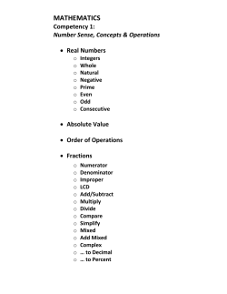 FTCE Concepts Blueprint