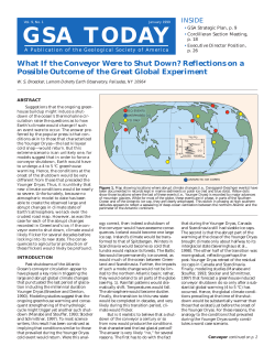Science Article PDF - Geological Society of America