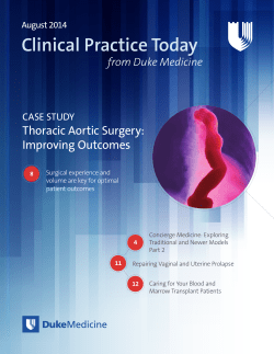 August 2014 - Clinical Practice Today