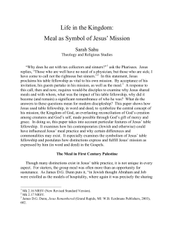 Life in the Kingdom - CONCEPT