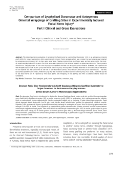 Comparison of Lyophylized Duramater and