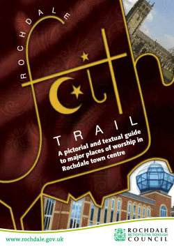 Rochdale Faith Trail - Rochdale Borough Council