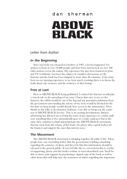 Dan Sherman - Above Black.qxd