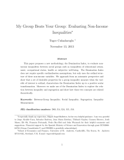My Group Beats Your Group: Evaluating Non