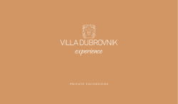 experience - Villa Dubrovnik