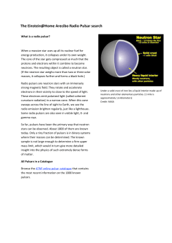 The Einstein@Home Arecibo Radio Pulsar search