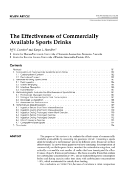 Sports Medicine 29: 181-209, Mar 2000