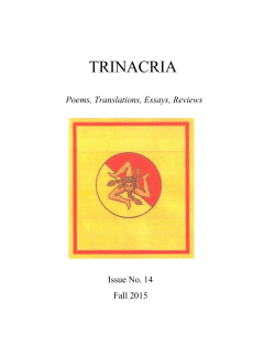 Issue #14 - Trinacria