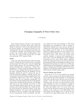 chaninging-geography-of-pune-area