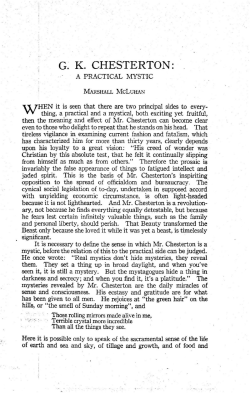 G~ K. CHESTERTON: