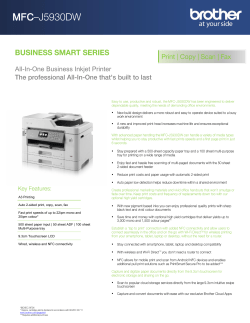 All-In-One Business Inkjet Printer