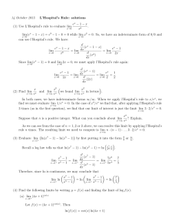 ex - 1 - x - U.I.U.C. Math
