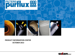 product information center october 2013