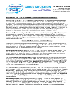December 2016 - Connecticut Department of Labor