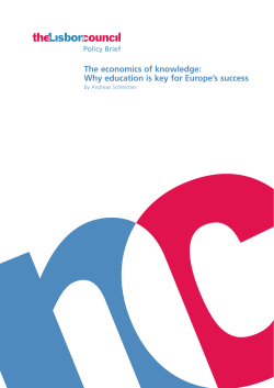 the Economics of Knowledge policy brief