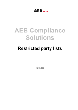 AEB Compliance Solutions