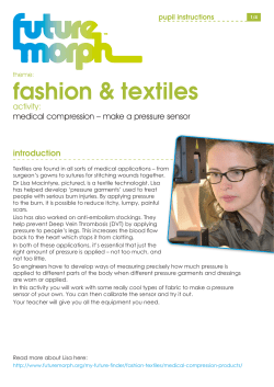 Medical compression - Pupil instructions