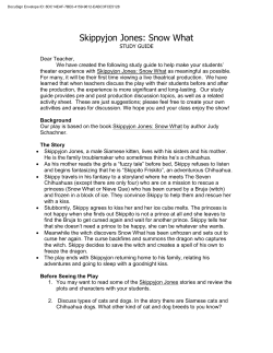 the Study Guide - Broadway Center for the Performing Arts