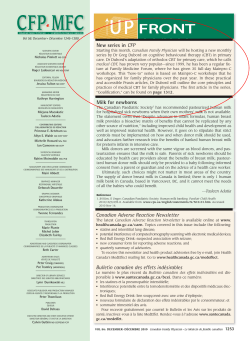 up front - CBT Canada