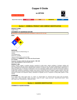 Copper II Oxide - Santa Cruz Biotechnology