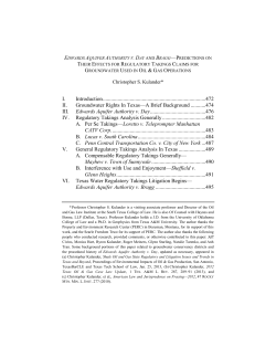 Edwards Aquifer Authority v. Day