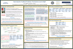 Improving Peer Feedback Prediction: The Sentence Level is Right*