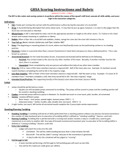 GHSA Scoring Instructions and Rubric