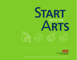 Start with the Arts