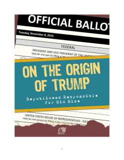 On the Origin of Trump