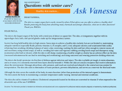 Healthy skin matters.