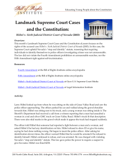 Landmark Supreme Court Cases and the Constitution