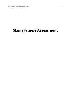 Skiing Fitness Assessment
