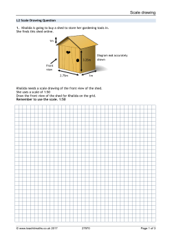 Scale drawing - Teachit Maths