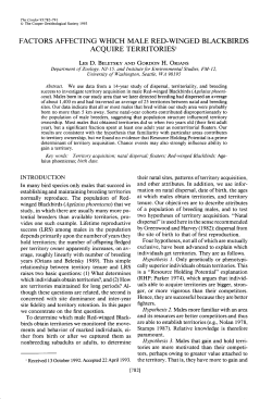 Factors Affecting Which Male Red