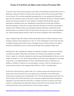 Franco-Prussian War article