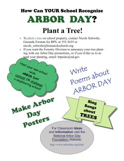 arbor day?